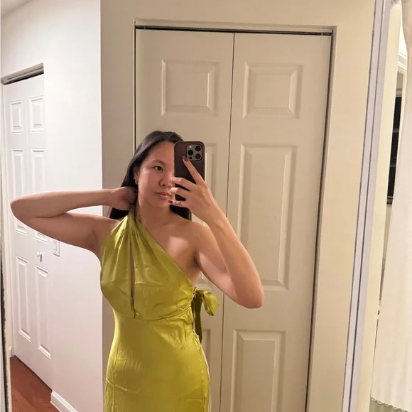 Reformation Dasha silk dress
